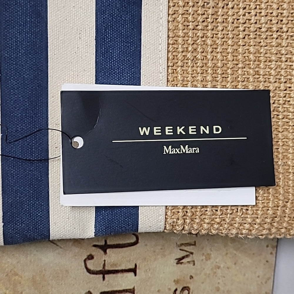 Weekend Max Mara Morris Raffia Clutch - Picture 3 of 6